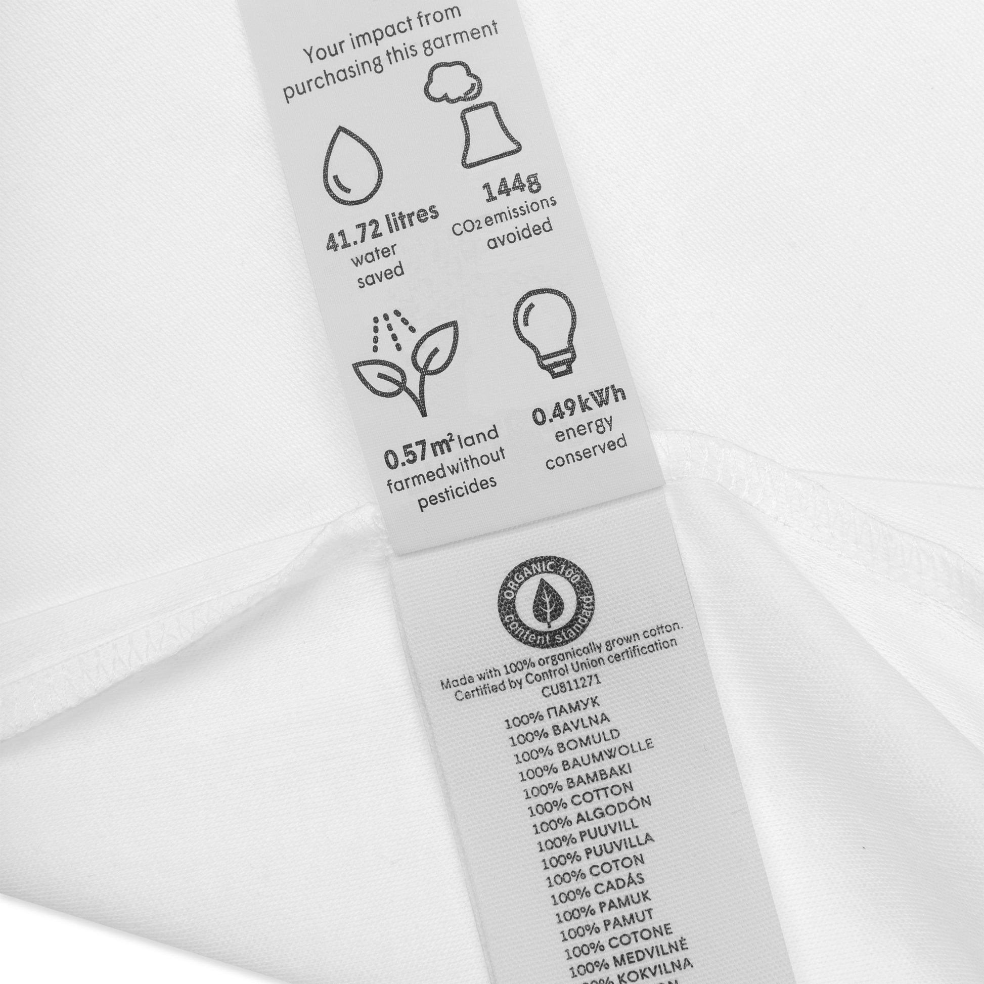 Label beschrijving van de rompertje