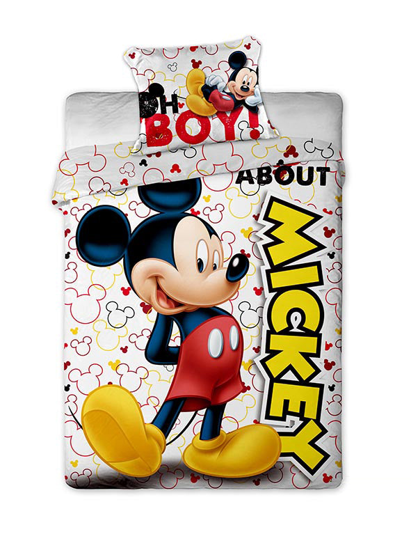 Disney Mickey Mouse dekbed ovettrek 140x 200 cm