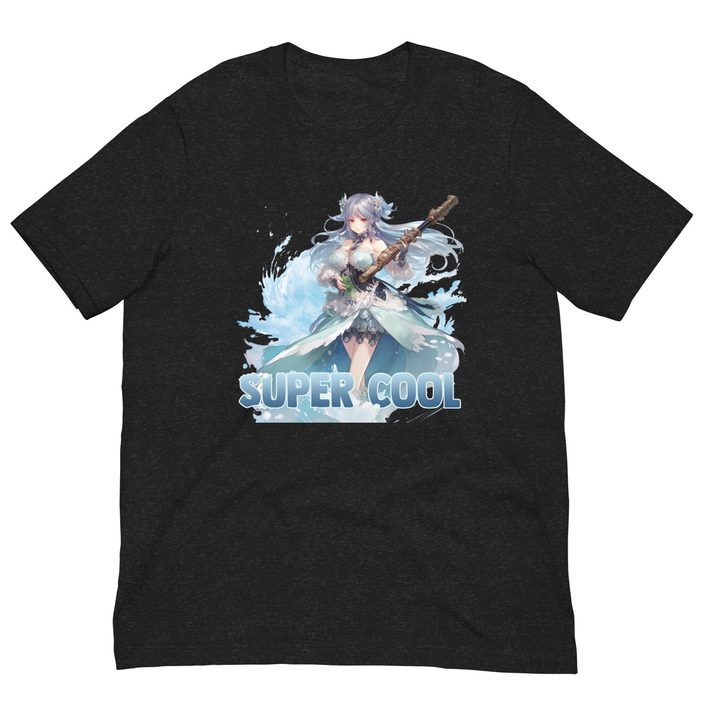 Super Cool girl, Manga print, Unisex T-Shirt